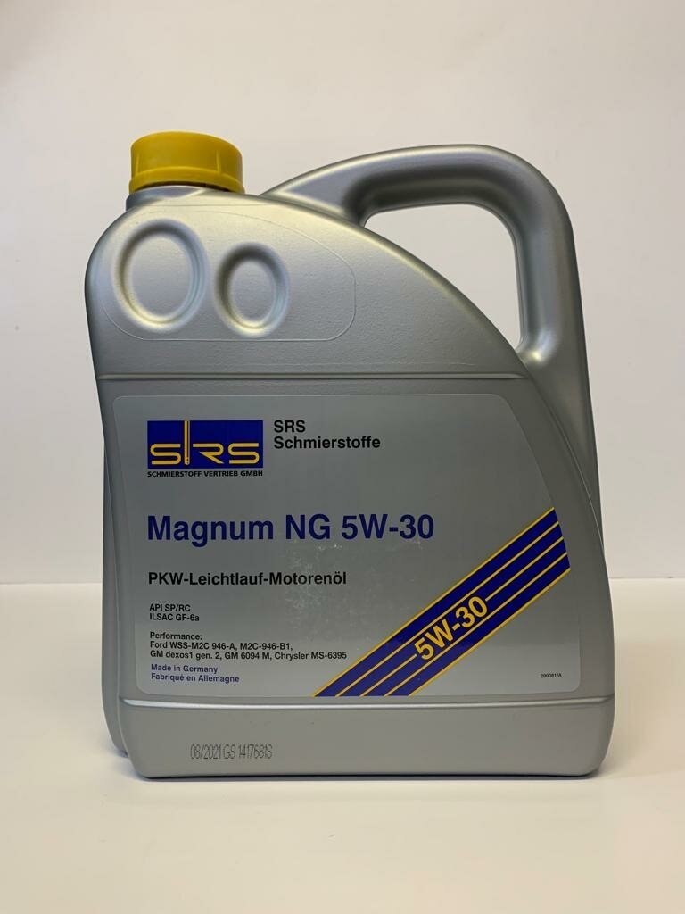Моторное масло SRS Magnum NG 5W-30, 4л