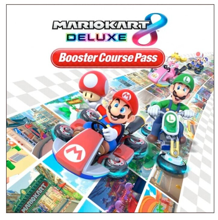 Mario Kart 8 Deluxe - Booster Course Pass (Талон на дополнительные трассы) (Nintendo Switch - Цифровая версия) (EU)