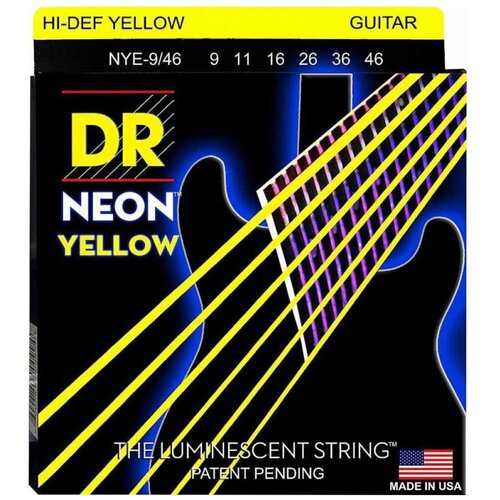 Струны для электрогитары DR String NYE-9/46 струны для электрогитары dr string rde 9 46