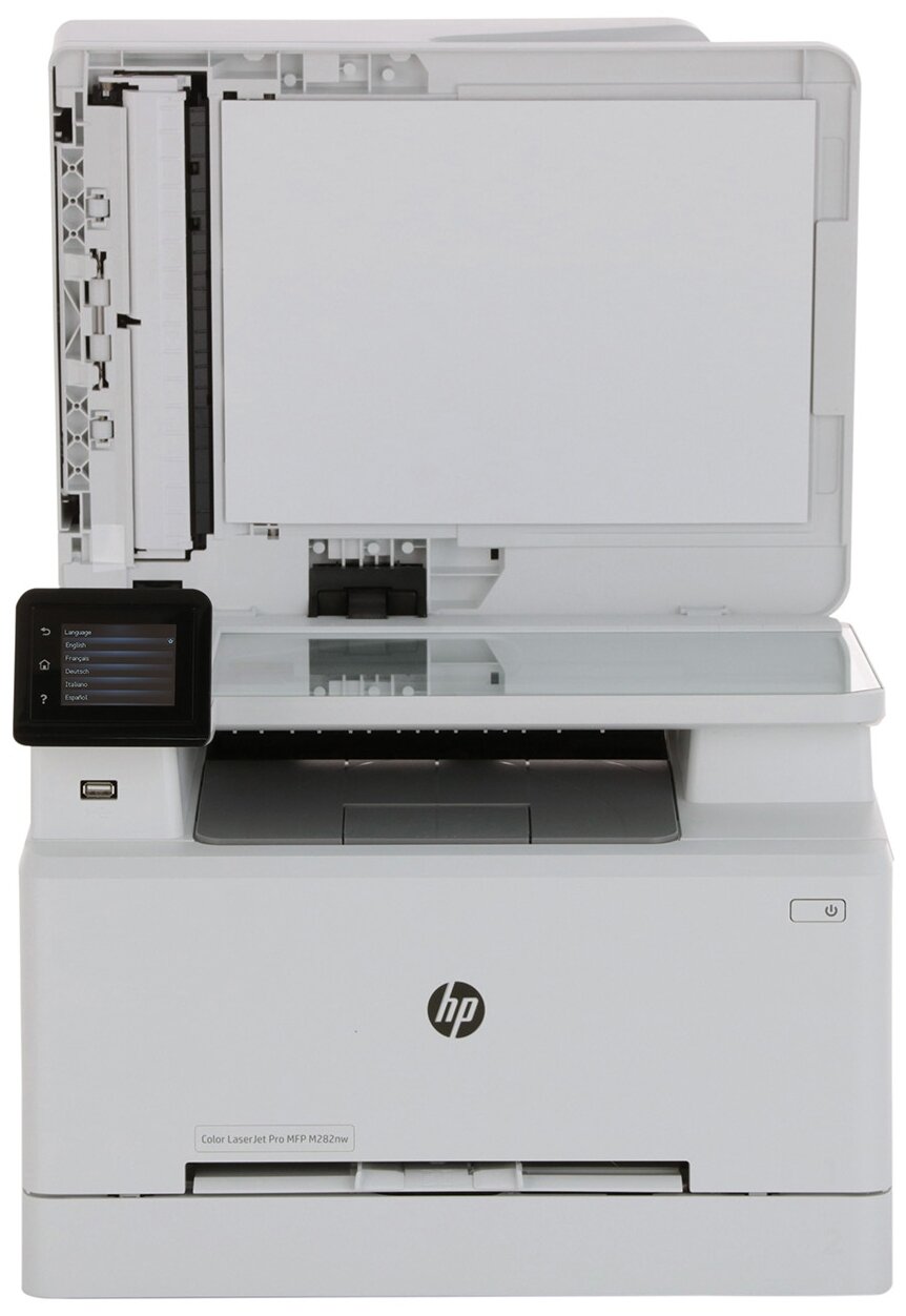 МФУ лазерный HP Color LaserJet Pro M282nw, A4, цветной, лазерный, белый [7kw72a] - фото №8