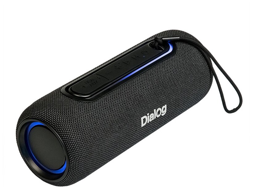 Dialog Progressive AP-11 BLACK (1.0, 12W RMS, Bluetooth, FM+USB reader, LED)