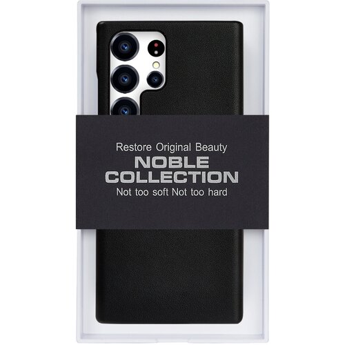 Чехол для Samsung Galaxy S23 Ultra NOBLE COLLECTION-Чёрный