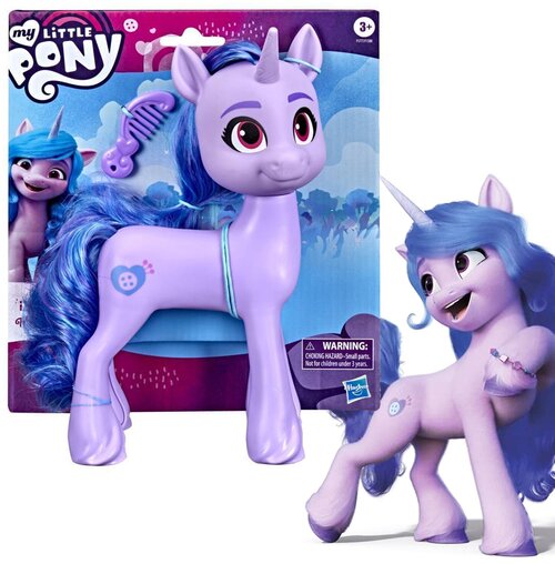 My Little Pony Игрушка Фильм Мега Велью с аксессуаром Иззи 18 см F1777/F1588