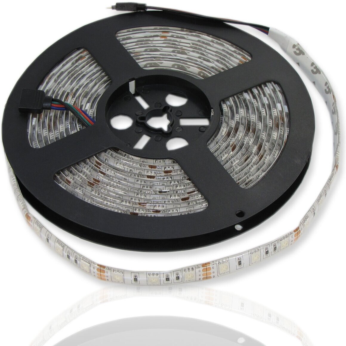 Светодиодная лента Standart class 5050 60led/m RGB 12V IP65