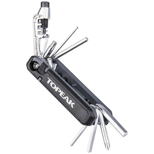 Мультиключ Topeak Hexus X W/O Bag, TT2573B, черный держатель цепи для велосипеда инструмент для ремонта шоссейных велосипедов из алюминиевого сплава