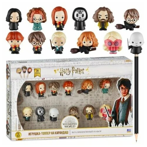 Harry Potter Коллекционные набор Игрушка-Топпер на карандаш 12 шт HP2065-2 набор гарри поттер подарочный топперы