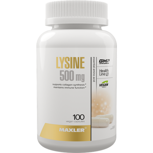 Аминокислотный комплекс Maxler Lysine 500mg, нейтральный, 100 шт. аминокислотный комплекс maxler lysine 500mg нейтральный 100 шт