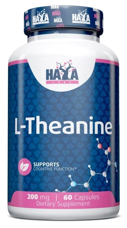 HAYA LABS L-Theanine 200mg 60caps