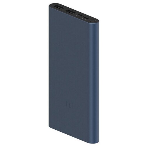 Аккумулятор Xiaomi Mi Power Bank 3 10000 mAh PLM13ZM черный 310000₽