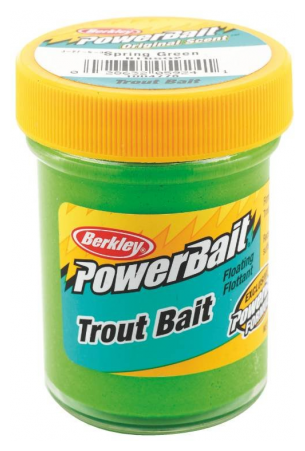 Berkley, Форелевая паста Powerbait Original Scent Trout Bait, Spring Green