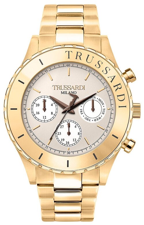 Наручные часы TRUSSARDI T-Logo, бежевый