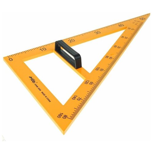 --- Треугольник для школьной доски, с держателем, прямоугольный, 30°