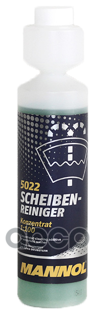 Жидкость Омывателя Scheiben 1:100 250 Гр MANNOL арт. 5022