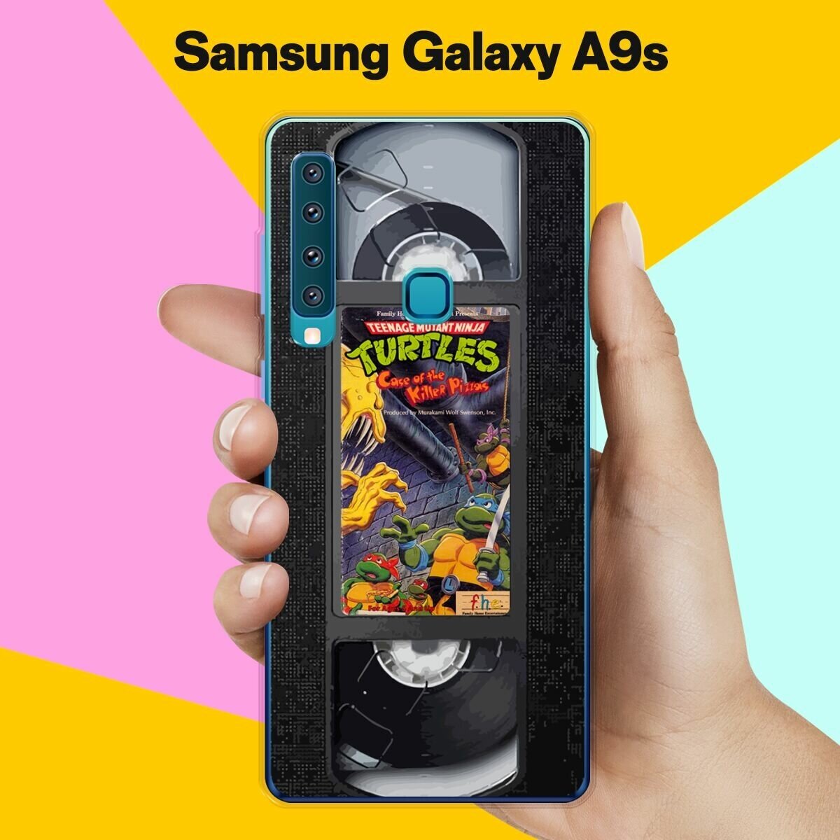 Силиконовый чехол на Samsung Galaxy A9s Черепашки / для Самсунг Галакси А9с