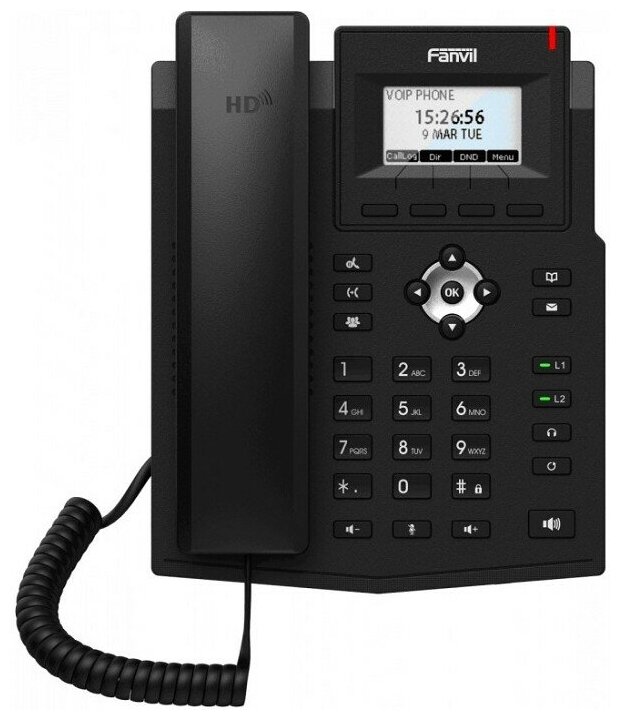 Fanvil Телефон IP X3S Lite черный