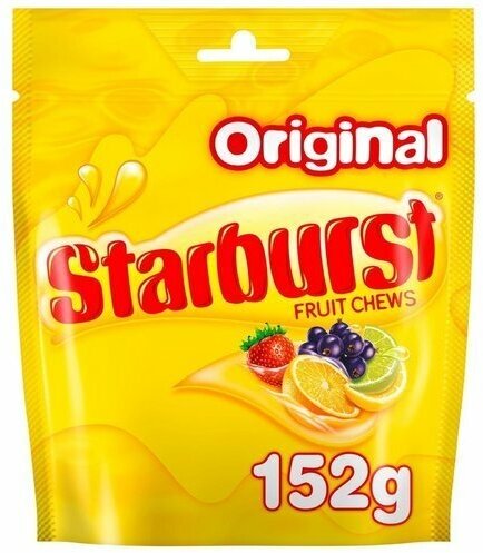Жевательные конфеты Starburst / Старбарст фруктовый 152 гр (Ирландия) - фотография № 2