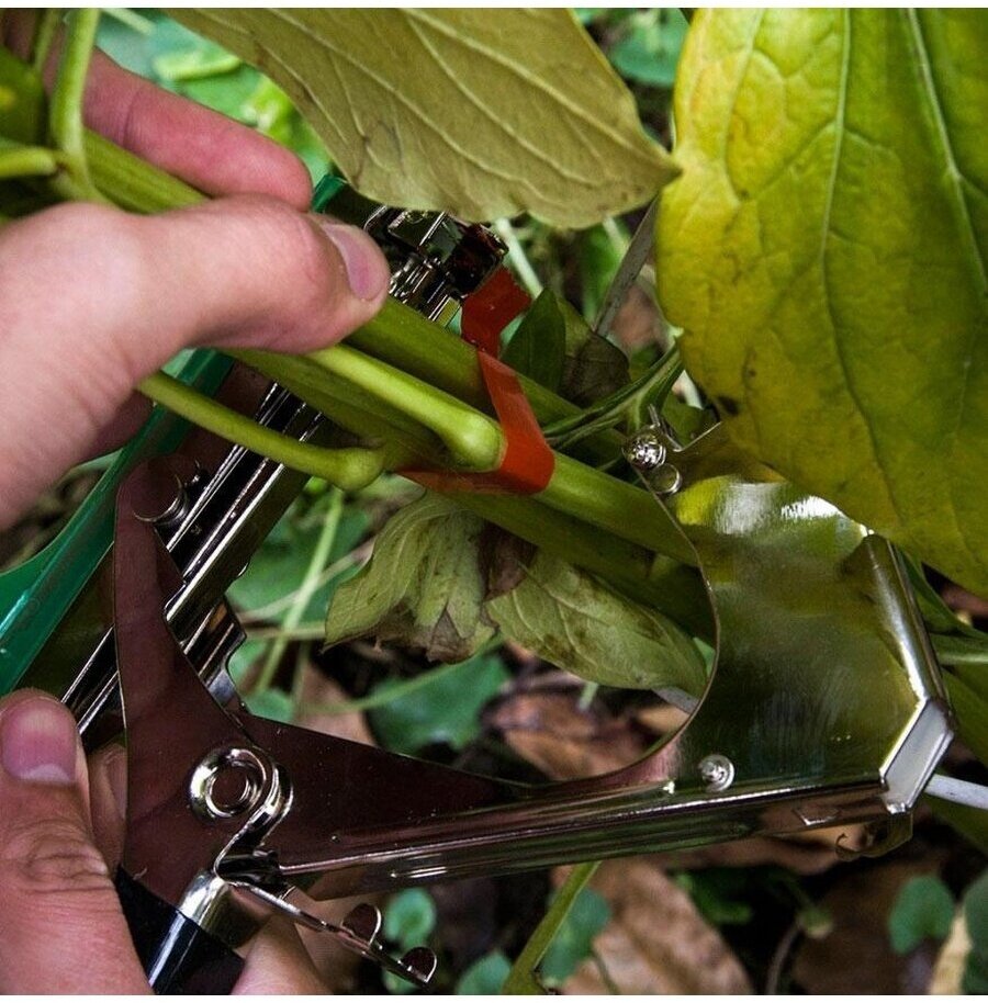Тапенер ТАП-1 садовый степлер для подвязки растений, подвязч - фотография № 2