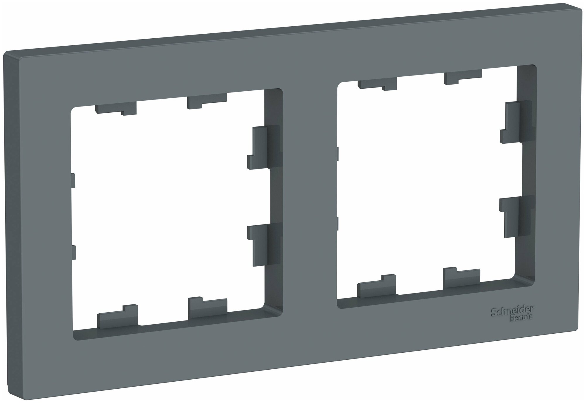 Рамка 2-постовая для розеток и выключателей 2 шт Schneider Electric / Systeme Electric AtlasDesign грифель шнайдер ATN000702