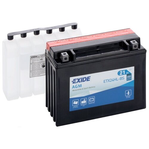 Аккумулятор мото Exide ETX24HL-BS (YTX24HL-BS)