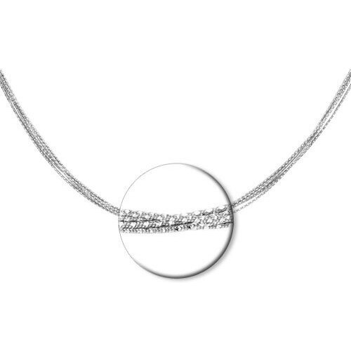 Колье Diamant online, серебро, 925 проба, длина 55 см.