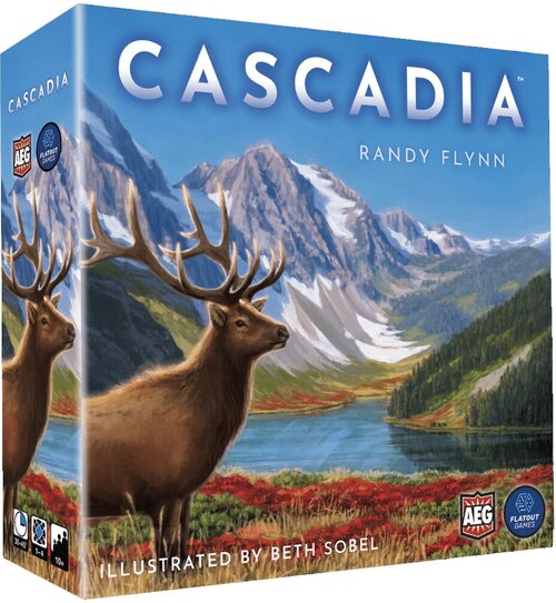 Настольная игра Cascadia (Каскадия) на английском языке