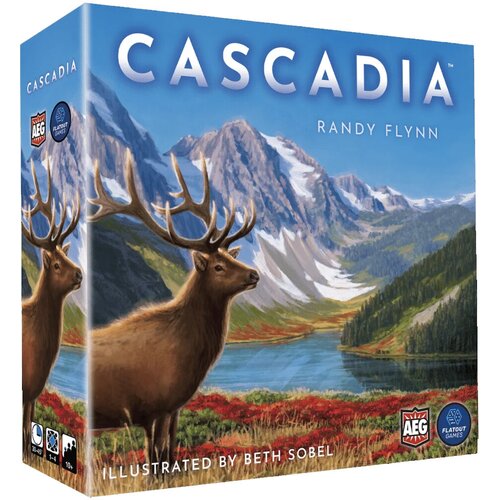 Настольная игра Cascadia (Каскадия) на английском языке