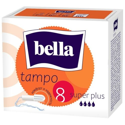 Bella Тампоны Bella Premium Comfort Super Plus Easy Twist, 8 шт.