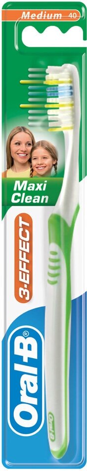 Зубная щетка Oral-B 3Effect Maxi Clean/Vision 40 средняя жесткость