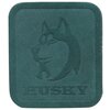 5005 Термоаппликация из замши Husky 3,4*3,89см, 100% кожа (621 зеленый) - изображение