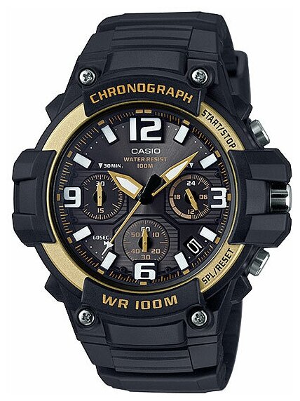 Наручные часы CASIO Collection MCW-100H-9A2, черный