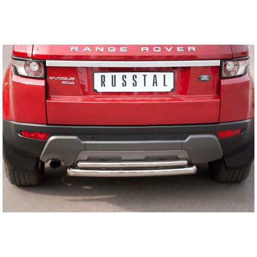 Prestige u Pure Защита заднего бампера d63_42 (дуга) Range Rover Evogue Land Rover 2011-2017