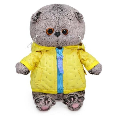 Мягкая игрушка Басик Baby в стеганой курточке, 20 см