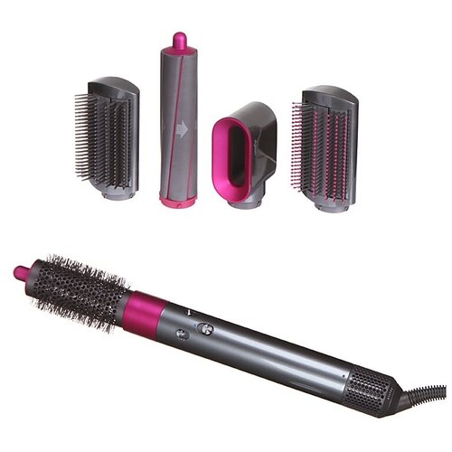 Фен-стайлер Dyson Airwrap complete long HS05 CN, fuchsia/nickel