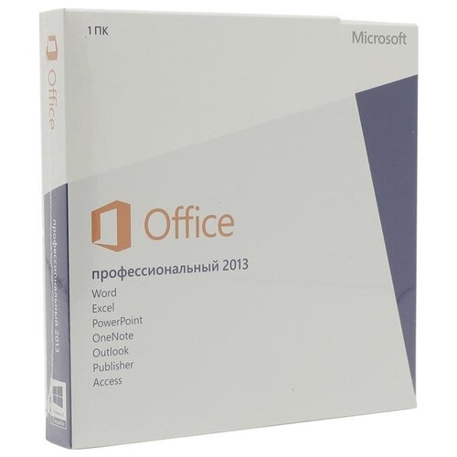 Microsoft Office 2013 Professional 32-bit/x64 Russian Russia Only EM DVD No Skype microsoft office 2013 home and business 32 64 russian russia only em dvd no skype