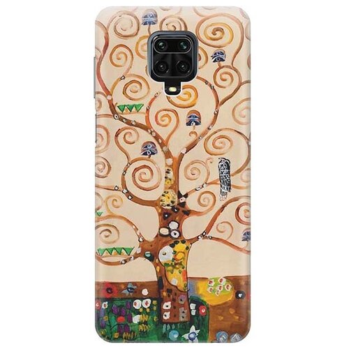 фото Ультратонкий силиконовый чехол-накладка для xiaomi redmi note 9s / note 9 pro с принтом "климт" gosso