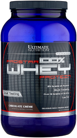 Ultimate Nutrition Prostar 100% Whey Protein 908 гр. 2lb (Ultimate Nutrition) Шоколадный крем