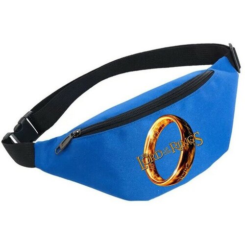 фото Сумка поясная noname, голубой