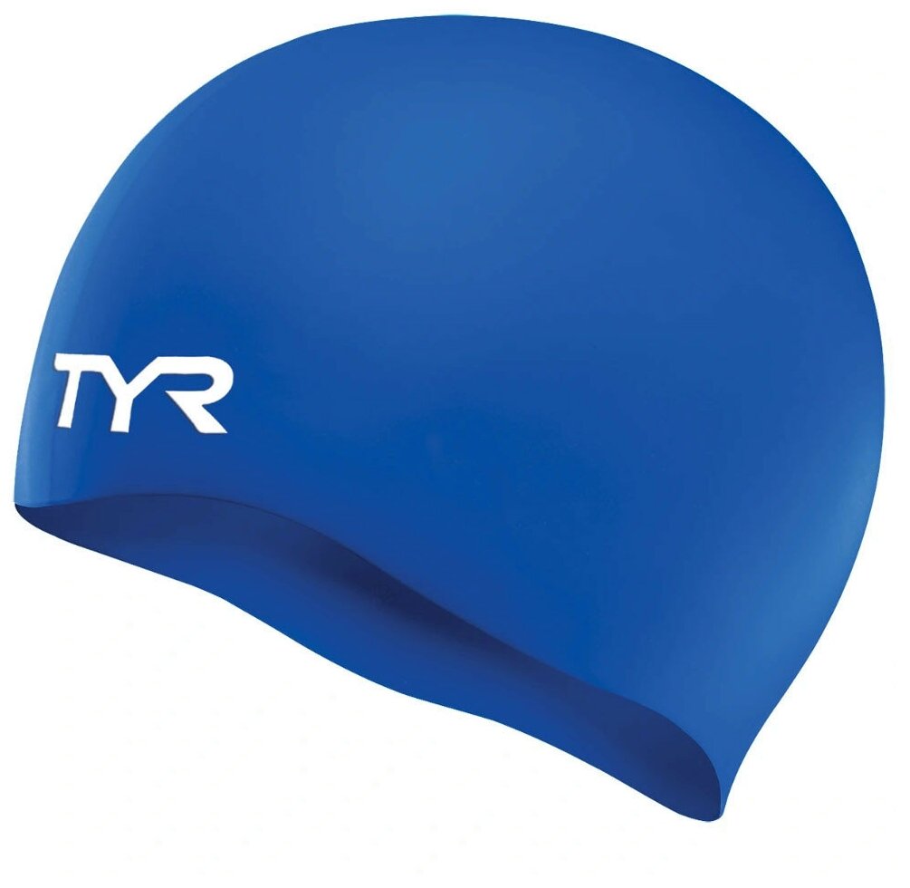 Шапочка для плавания Tyr Wrinkle Free Junior Silicone Cap детск. силикон розовый (УТ-00016975) - фото №1