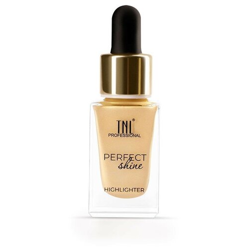 TNL Professional Жидкий хайлайтер Perfect Shine, 01, gold