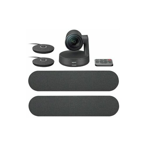 Видеоконференцсвязь Logitech Rally Plus Camera Ultra-HD 960-001242 держатель для камеры logitech rally mounting kit rally ultra hd conferencecam 939 001644