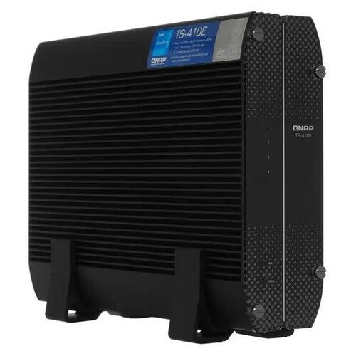 Qnap Дисковый массив TS-410E-8G Original Сетевое хранилище NAS 4-bay настольный Celeron J6412 qnap сетевое хранилище nas original ts 453e 8g 4 bay настольный celeron j6412