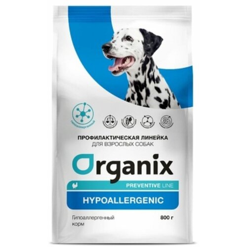 Organix Preventive Line Hypoallergenic сухой корм для собак Гипоаллергенный 800 г