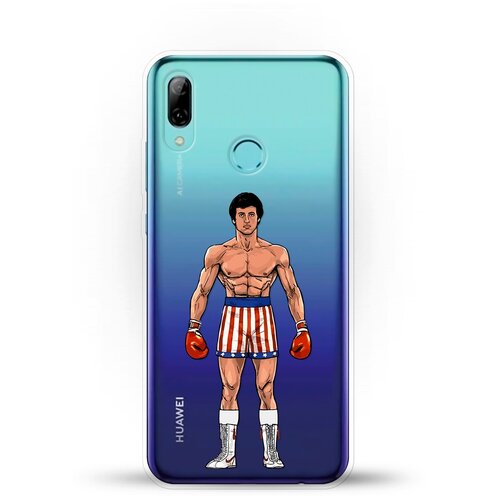 фото Силиконовый чехол слай на huawei p smart (2019) andy & paul