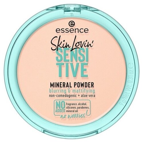 Пудра для лица ESSENCE Skin Lovin' Sensitive минеральная матовая пудра essence skin lovin 9 г