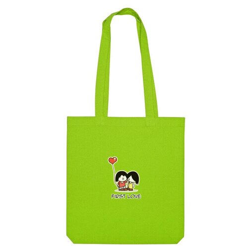 фото Сумка шоппер us basic, зеленый