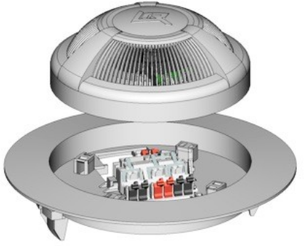 Извещатель пожарный дымовой оптико-электронный Рубеж ИП 212-87 (для подвесного потолока)