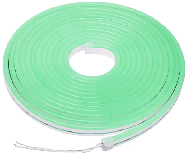 Гибкий неон (блистер) PRO Mini 6x12 (10мм) 12V (зеленый) - фотография № 1