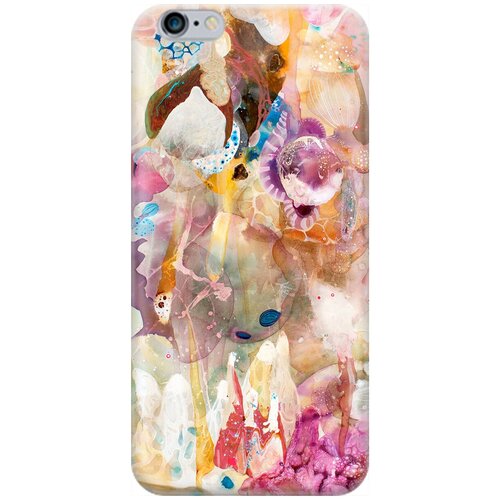 фото Re:pa накладка transparent для apple iphone 6s / 6 с принтом "радость весны"