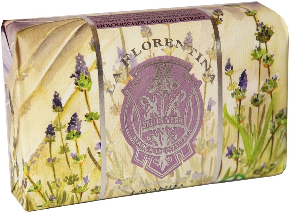 LA FLORENTINA Lavender Мыло для тела Лаванда, 200 г