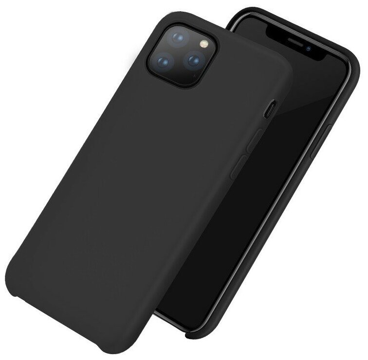 Чехол силиконовый для IPhone 11 Pro Max, Pure series , HOCO, черный